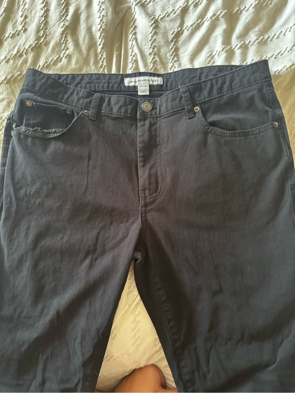 Men’s Black Jeans - Classic Fit 35x30